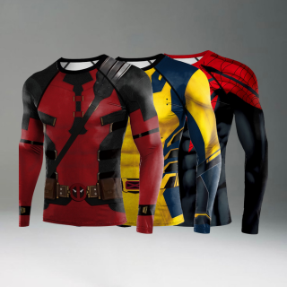 Camiseta compresión SUPER HÉROE