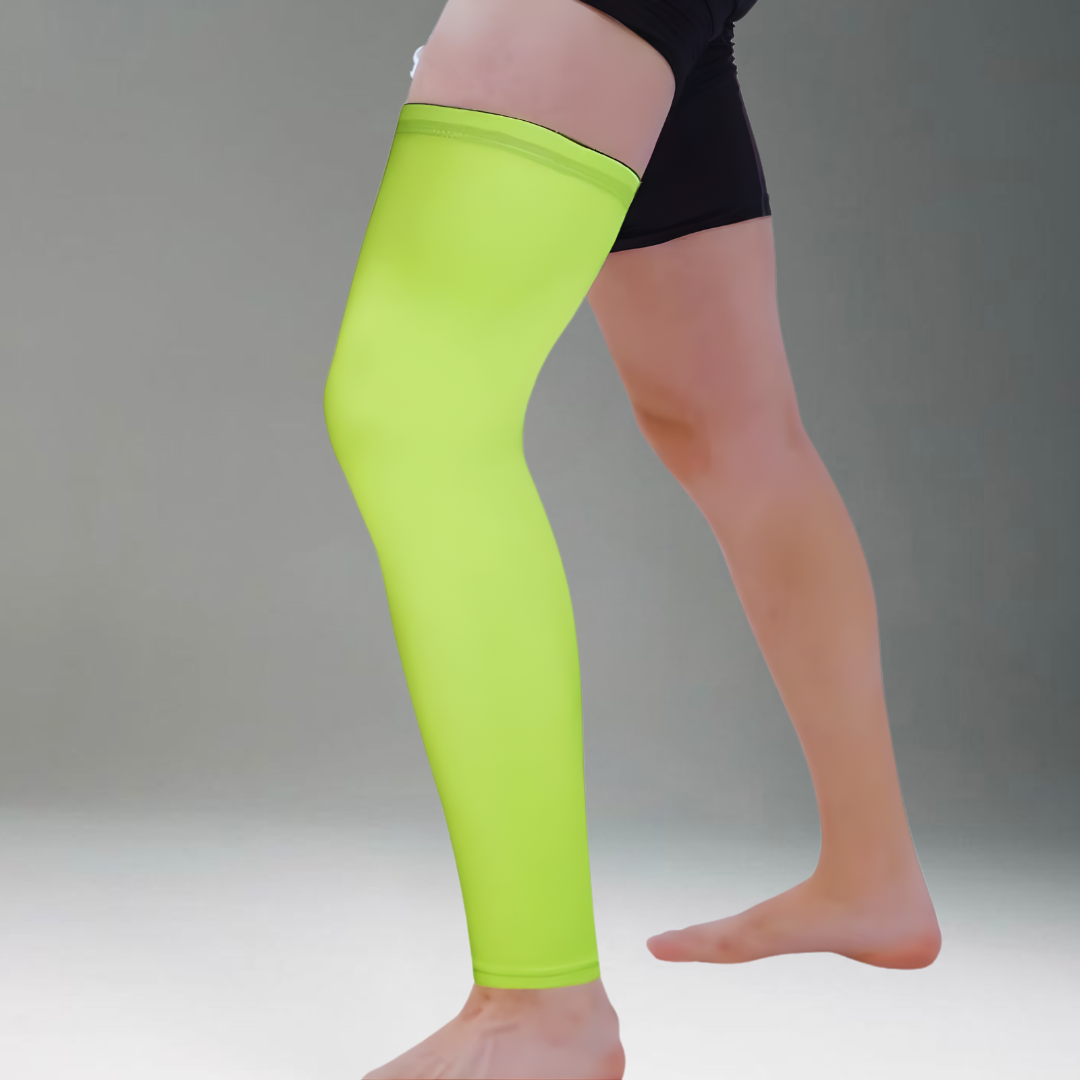 Manga de compresión para pierna