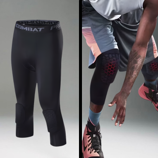 Calzas 3/4 con rodilleras