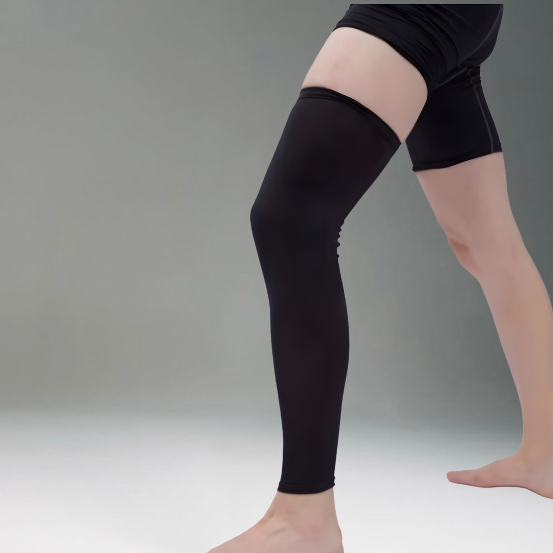 Manga de compresión para pierna