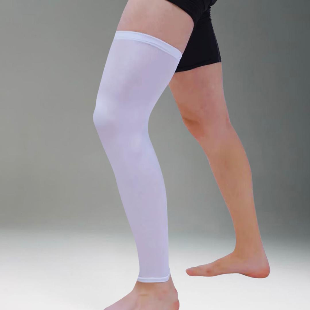 Manga de compresión para pierna