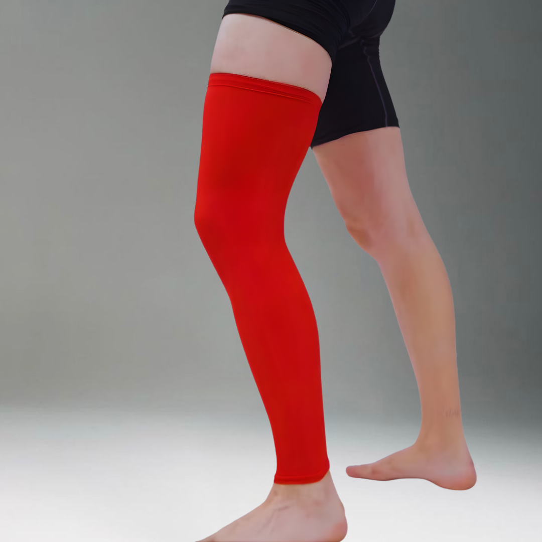 Manga de compresión para pierna