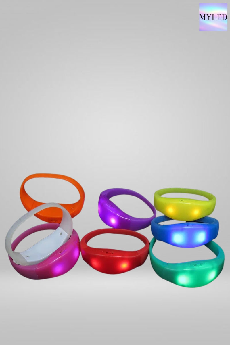 PULSERAS LED AUDIORITMICAS SILICONA