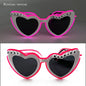 JUST MARRIED LED GLASSES 