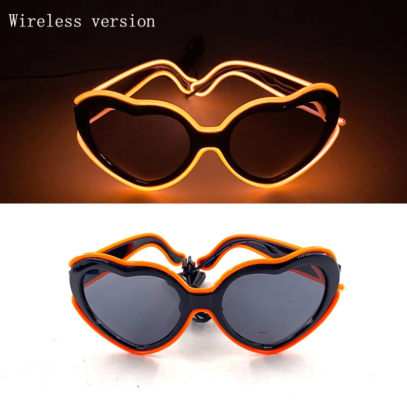 JUST MARRIED LED GLASSES 