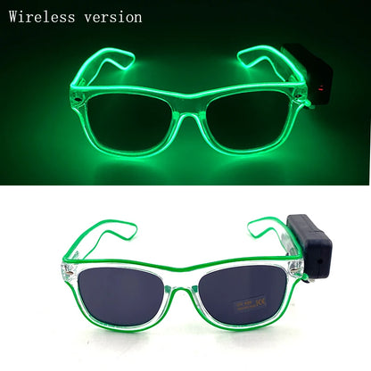 JUST MARRIED LED GLASSES 