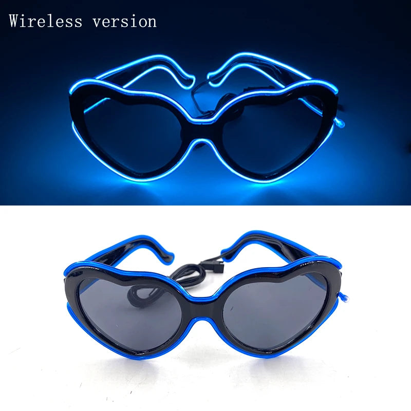 JUST MARRIED LED GLASSES 
