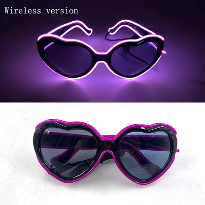 JUST MARRIED LED GLASSES 
