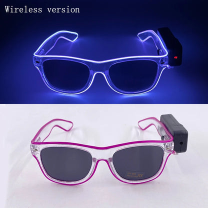 JUST MARRIED LED GLASSES 