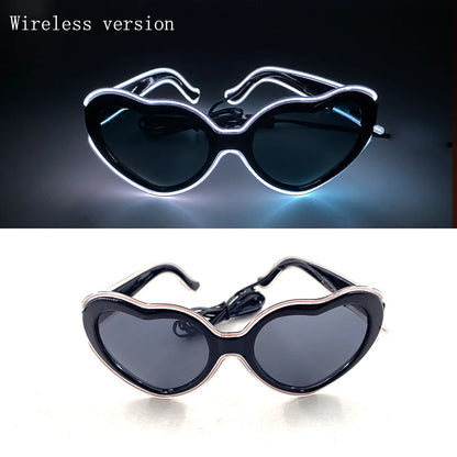 JUST MARRIED LED GLASSES 