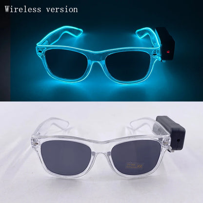 JUST MARRIED LED GLASSES 