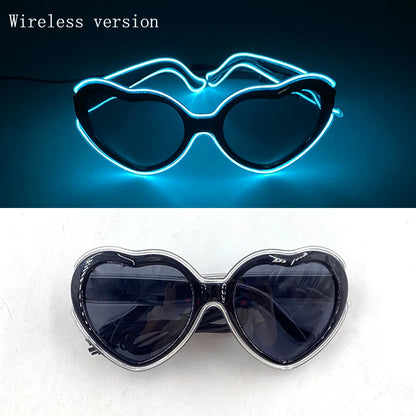 JUST MARRIED LED GLASSES 