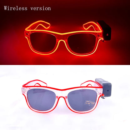 JUST MARRIED LED GLASSES 