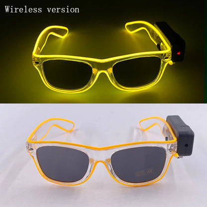 JUST MARRIED LED GLASSES 