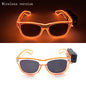 JUST MARRIED LED GLASSES 