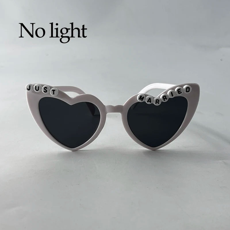 JUST MARRIED LED GLASSES 