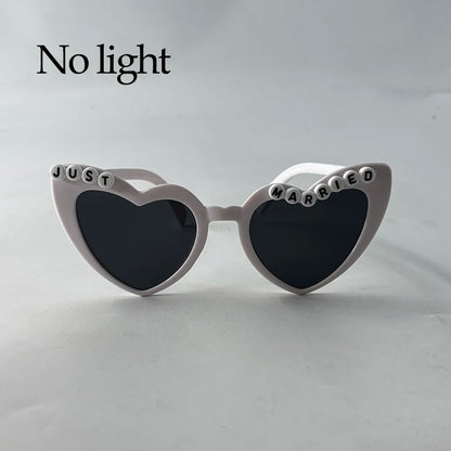JUST MARRIED LED GLASSES 