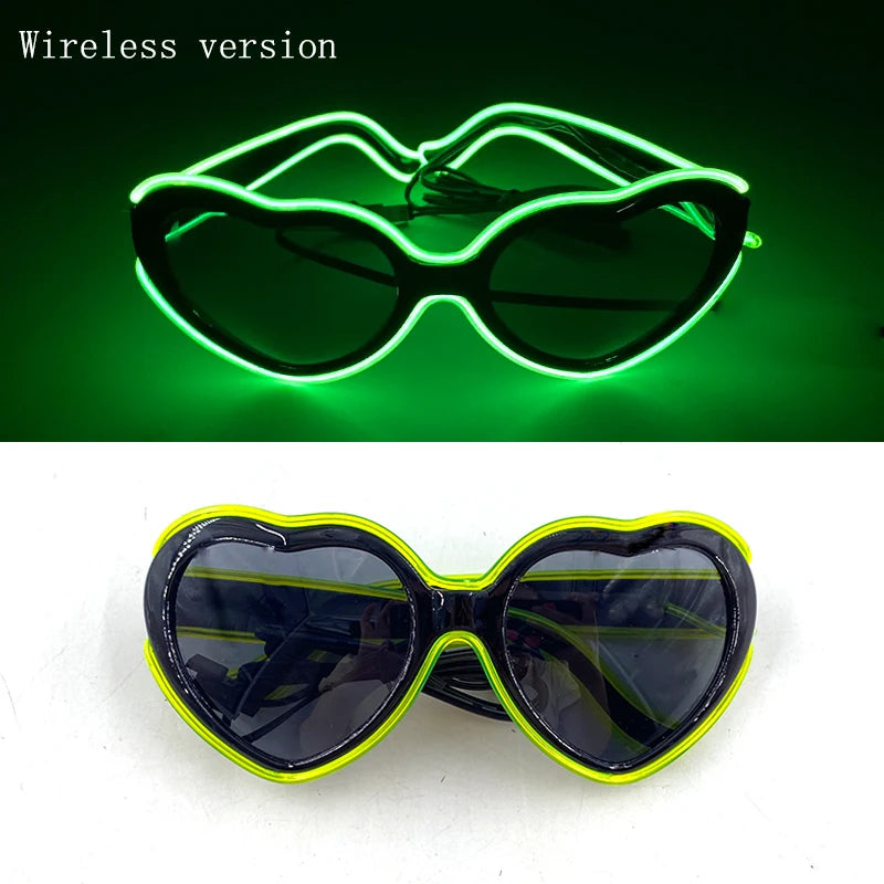 JUST MARRIED LED GLASSES 