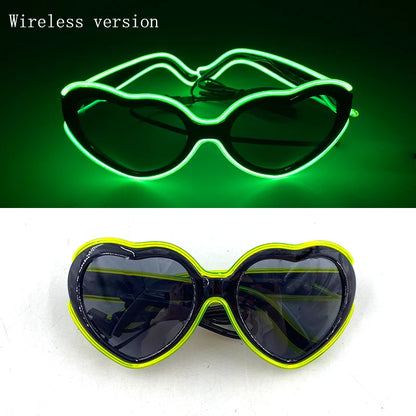 JUST MARRIED LED GLASSES 